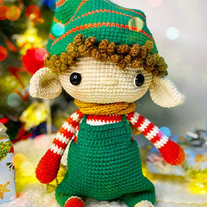 Christmas Elf Doll Amigurumi