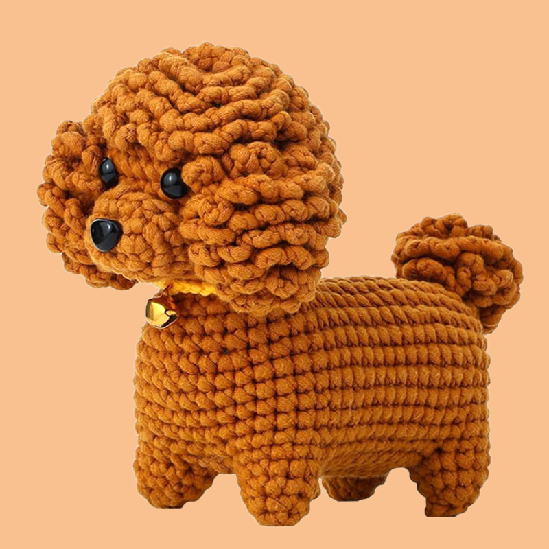 Toy Poodle Crochet Kit