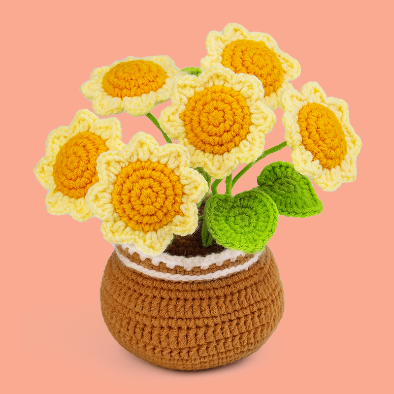 Sunflower Crochet Kits