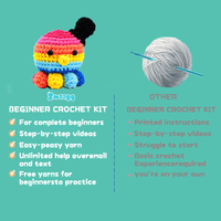 Bee Chenille Crochet Kit