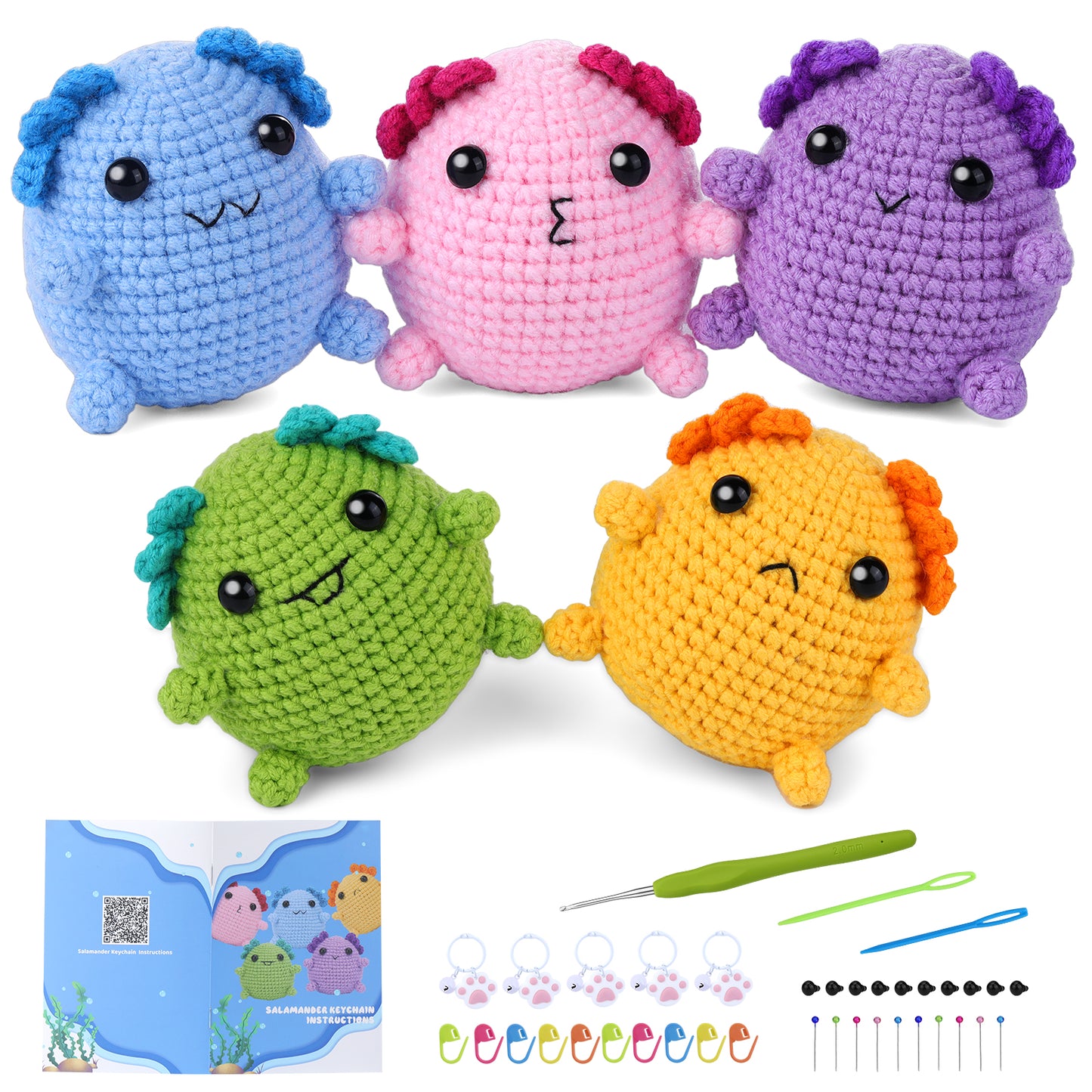 Salamander Crochet Kits