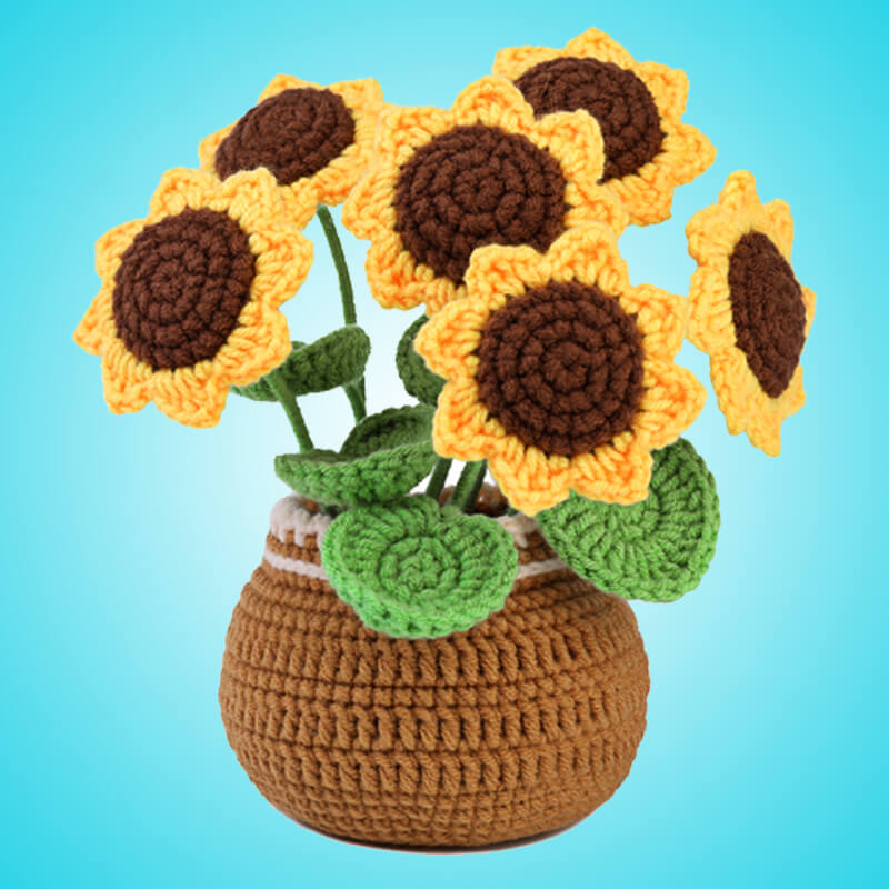 Sunflower Crochet Kits