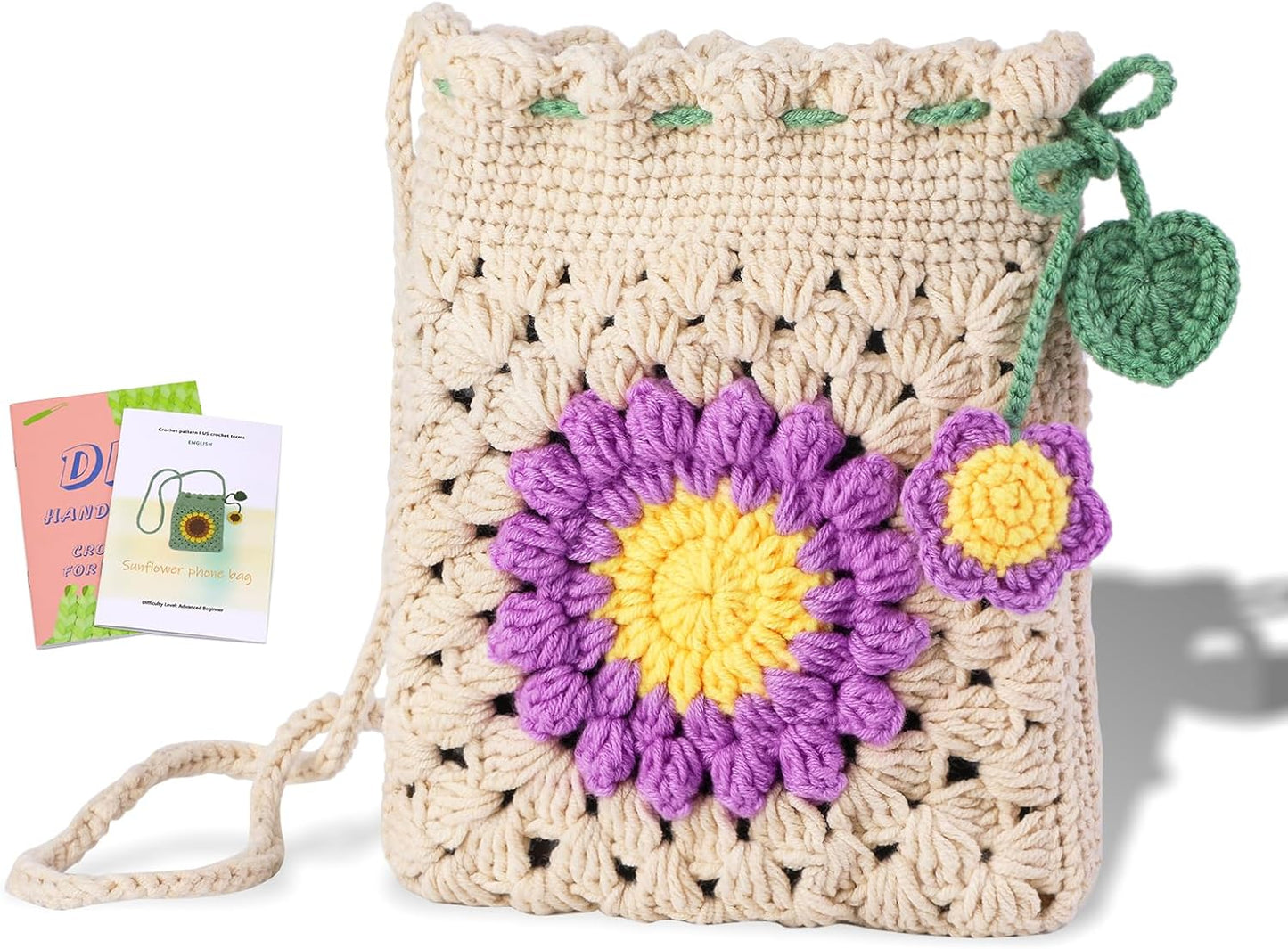 Sunflower Wallet Crochet Kit