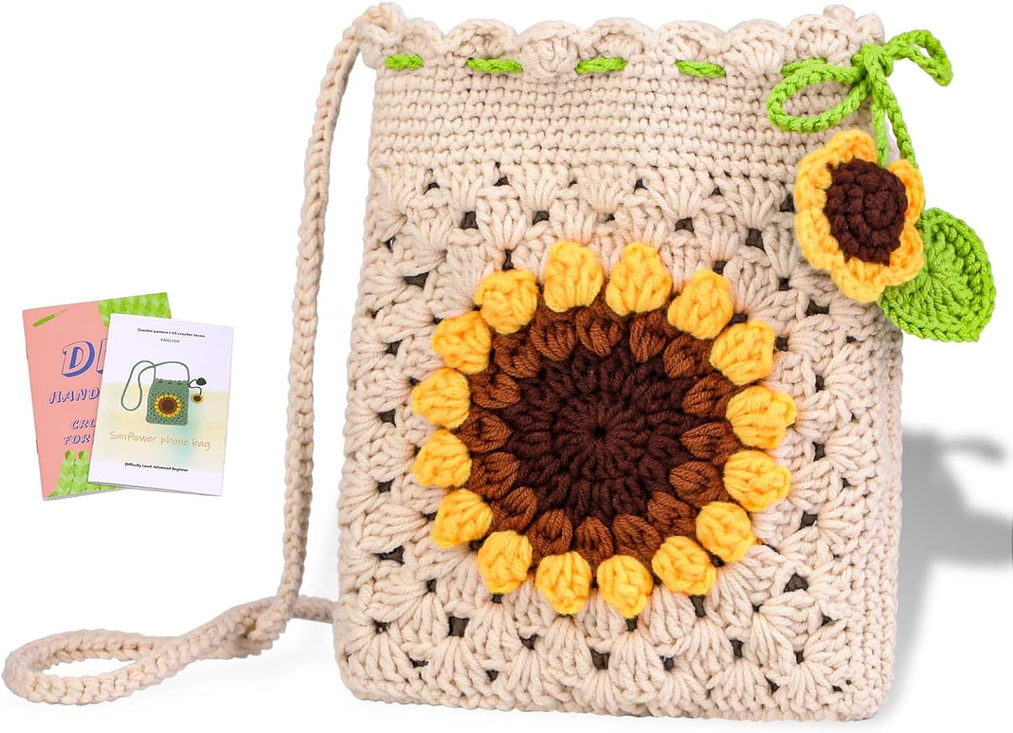 Sunflower Wallet Crochet Kit