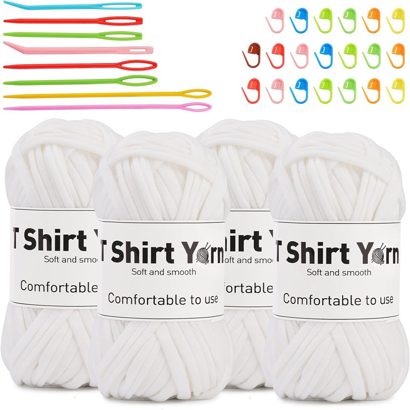 3.5Oz Easy Yarn for Crocheting Beginners - 2