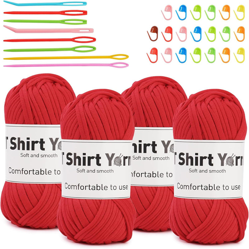 3.5Oz Easy Yarn for Crocheting Beginners - 1