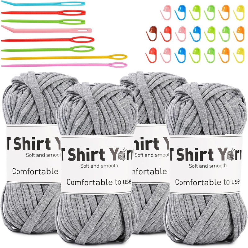 3.5Oz Easy Yarn for Crocheting Beginners - 2