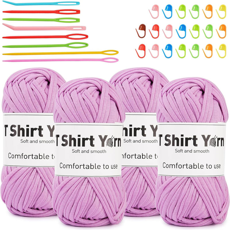 3.5Oz Easy Yarn for Crocheting Beginners - 2