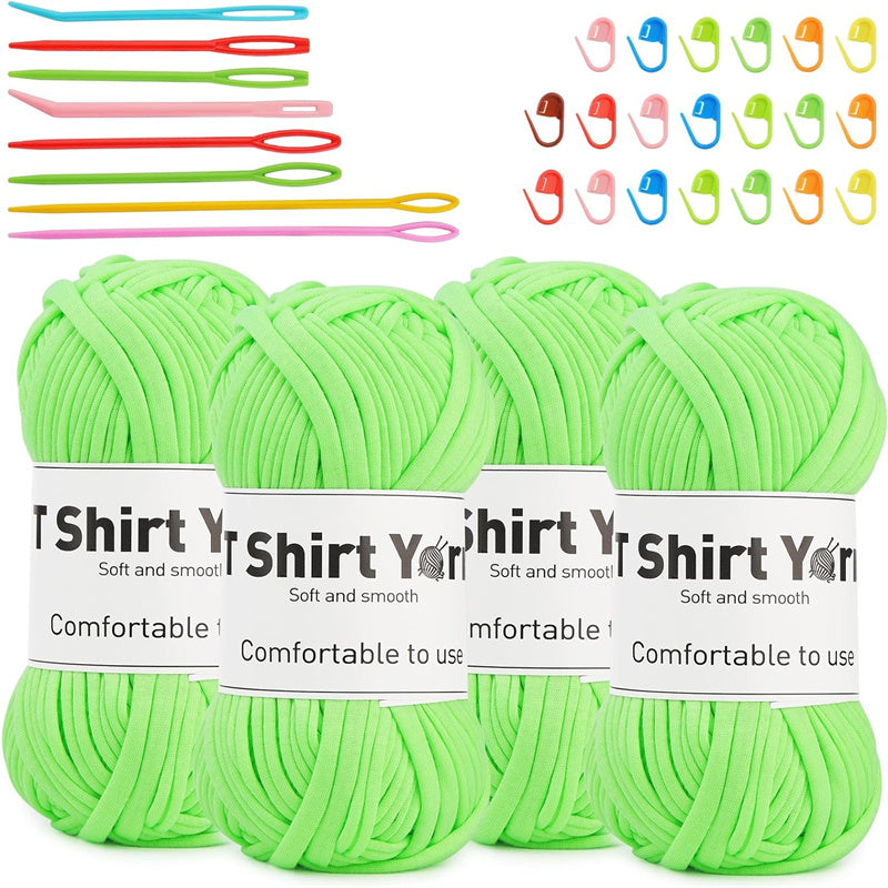 3.5Oz Easy Yarn for Crocheting Beginners - 3