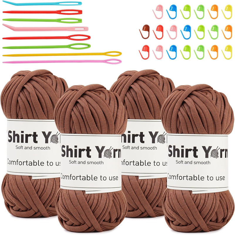 3.5Oz Easy Yarn for Crocheting Beginners - 3