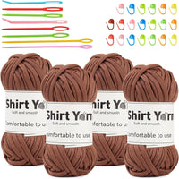 3.5Oz Easy Yarn for Crocheting Beginners - 3