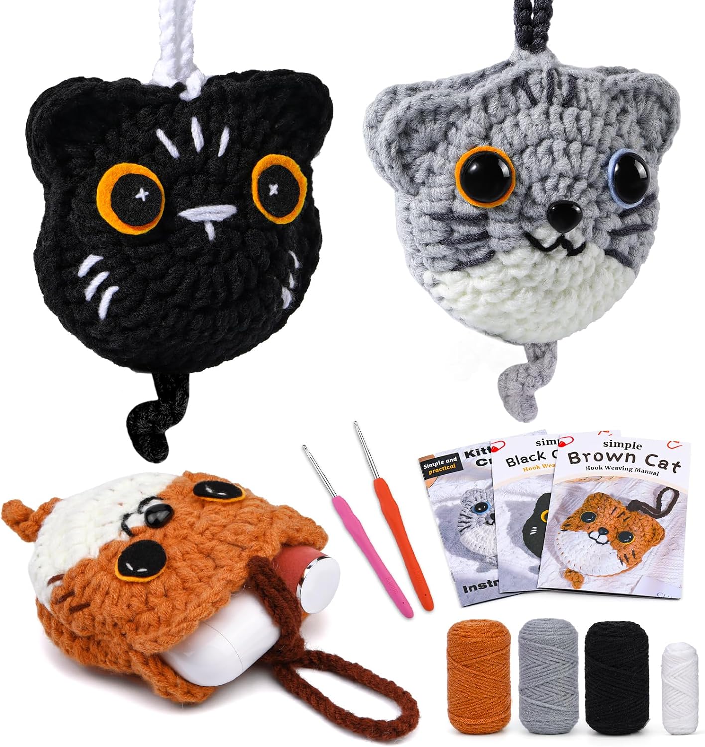 Cat Bag Crochet Kit