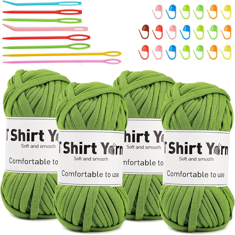 3.5Oz Easy Yarn for Crocheting Beginners - 1