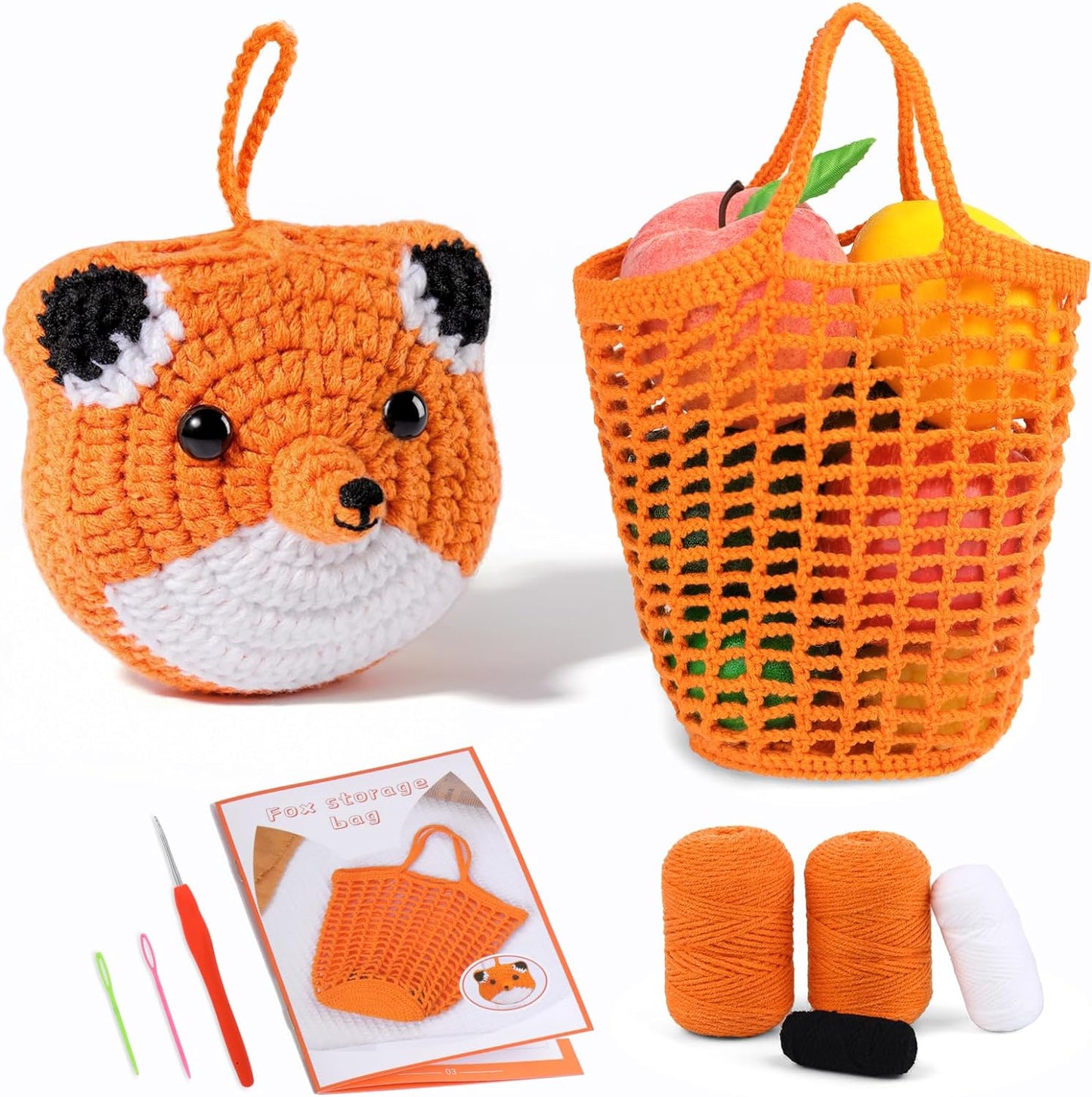 Fox Bag Crochet Kit