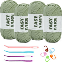 200g Beginner Yarn for Crocheting - 2