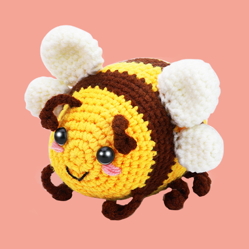 Bee Chenille Crochet Kit