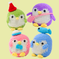 Penguin Bro & Sis Crochet Kits