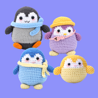 Penguin Family Crochet Kit Bundles